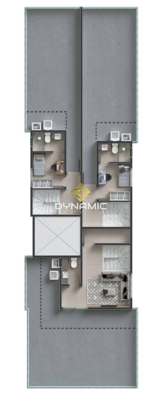 Apartamento à venda com 3 quartos, 106m² - Foto 3