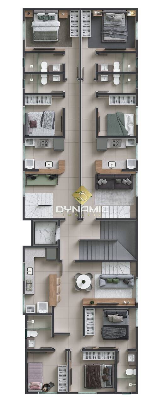 Apartamento à venda com 3 quartos, 106m² - Foto 4